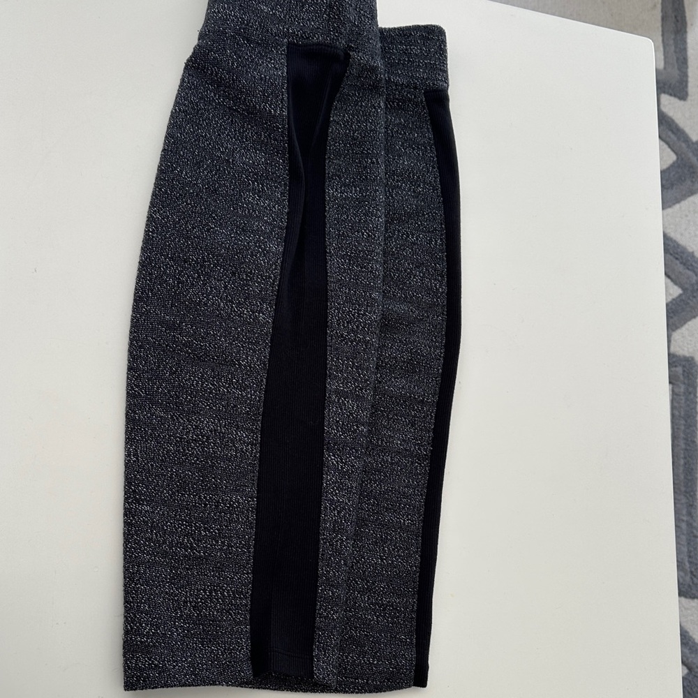 Marine Layer Heather Gray Pencil Skirt - Picture 4 of 6